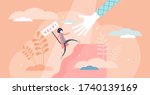 female help vector illustration.... | Shutterstock .eps vector #1740139169