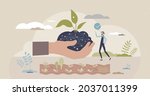smart agriculture and modern... | Shutterstock .eps vector #2037011399