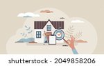 real estate appraiser as... | Shutterstock .eps vector #2049858206