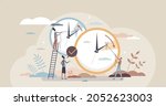 daylight saving time and change ... | Shutterstock .eps vector #2052623003