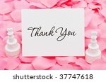 an invitation and wedding cakes ... | Shutterstock . vector #37747618