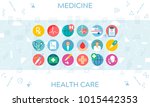 medical health care web banner... | Shutterstock .eps vector #1015442353