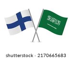 finland and saudi arabia... | Shutterstock .eps vector #2170665683