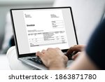 Online Invoice Management And Electronic Billing On Computer