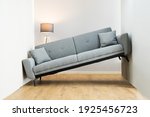 Lack Of Space Interior Design Mistake. Sofa Furniture Does Not Fit
