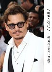 Small photo of CANNES, FRANCE - MAY 14: Actor Johnny Depp attends the 'Pirates of the Caribbean: On Stranger Tides' premiere at the Palais during the 64th Cannes Film Festival on May 14, 2011 in Cannes, France.