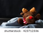 toy reindeer Christmas present child