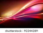 vector illustration of red... | Shutterstock .eps vector #92244289
