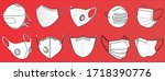 vector with different types of... | Shutterstock .eps vector #1718390776