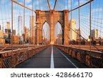 Brooklyn Bridge At Sunrise  New ...