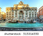 Rome  Fountain Di Trevi  Italy