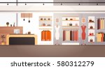 big fashion shop super market... | Shutterstock .eps vector #580312279