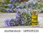 Rosemary Essential Oil In A...