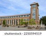 Small photo of GREENVILLE, NORTH CAROLINE, USA - JULY 1, 2022: East Carolina University (ECU), public research university in Greenville, North Carolina. College of Health and Human Performance in summer