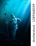 3d Illustration Of Poseidon's...