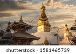 Swayambhunath Stupa Stands On...