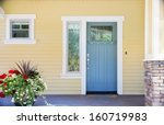 A Front Entrance Of A Home With ...