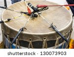 Indian Drum And Drum Sticks...