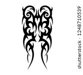 tattoo tribal sleeve  tribal... | Shutterstock .eps vector #1248710539