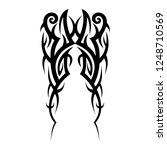 tribal tattoo art designs art. | Shutterstock .eps vector #1248710569
