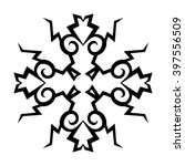 tribal pattern cross element... | Shutterstock .eps vector #397556509