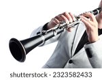 Clarinet player. clarinetist...