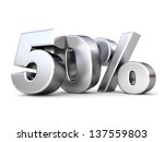 3d shiny metal discount... | Shutterstock . vector #137559803