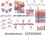 set of infographic elements  ... | Shutterstock .eps vector #329350040