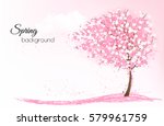 Spring Nature Background With A ...