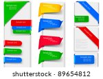 big collection of colorful... | Shutterstock .eps vector #89654812