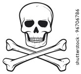 Skull And Bones  Pirate Symbol 