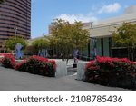 Small photo of COSTA MESA, CALIFORNIA - 8 MAY 2021: South Coast Repertory is located on the Segerstrom Center for the Arts campus.