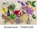 Natural Herbal Medicine With...