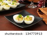 Deviled Egg In The Half Shell