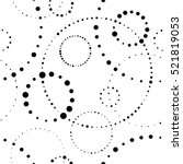seamless circle pattern.... | Shutterstock .eps vector #521819053