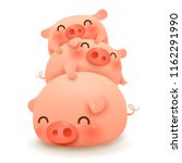 Pig Pile. Three Little Pig....