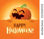happy halloween  | Shutterstock .eps vector #312263153