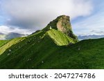 faroe islands landscape with... | Shutterstock . vector #2047274786