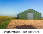 Modern Agricultural Barn With A ...