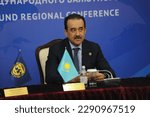 Small photo of Almaty, Kazakhstan - 05.24.2016 : Karim Masimov. Former head of the National Security Committee. Accused of mass riots and high treason.