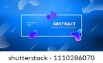abstract gradient background... | Shutterstock .eps vector #1110286070