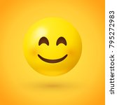A Smiling Face Emoji With...
