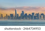 Panorama view of new york city...