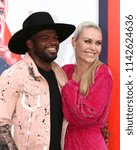 Small photo of LOS ANGELES - JUL 25: PK Subban, Lindsay Vonn at "The Spy Who Dumped Me" Premiere at the Village Theater on July 25, 2018 in Westwood, CA