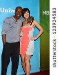 Small photo of LOS ANGELES - JAN 6: Leslie Odom Jr, Krysta Rodriguez attends the NBCUniversal 2013 TCA Winter Press Tour at Langham Huntington Hotel on January 6, 2013 in Pasadena, CA