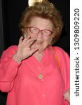 Small photo of LOS ANGELES - FEB 10: Ruth Westheimer at the 61st Grammy Awards at the Staples Center on February 10, 2019 in Los Angeles, CA