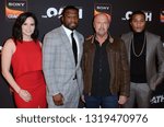 Small photo of LOS ANGELES - FEB 20: Katrina Law, Curtis Jackson, Joe Halpin, Cory Hardrict at "The Oath" Season 2 Screening Event at the Paloma on February 20, 2019 in Hollywood, CA