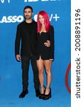 Small photo of LOS ANGELES - JUL 15: Brett Goldstein, Juno Temple at the Ted Lasso Season 2 Premiere Screening at the Pacific Design Center Rooftop on July 15, 2021 in Los Angeles, CA