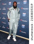 Small photo of LOS ANGELES - JUL 18: James Harden at the MLBPA x Fanatics "Players Party" at City Market Social House on July 18, 2022 in Los Angeles, CA