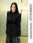 Small photo of LOS ANGELES - MAR 9: Demi Moore at the Versace FW23 Show at the Pacific Design Center on March 9, 2023 in West Hollywood, CA